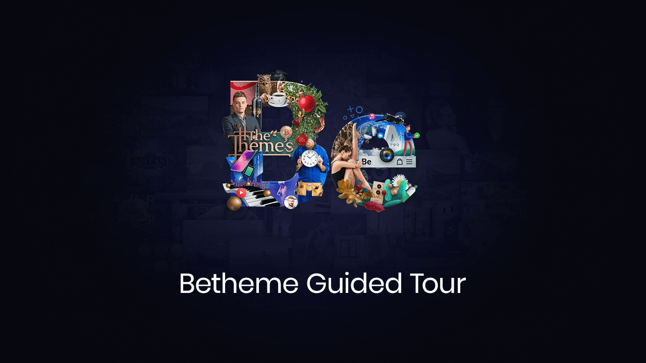 BeTheme Guided Tour