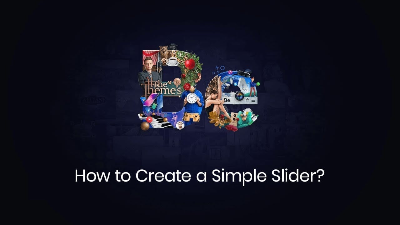 How to create a simple slider?