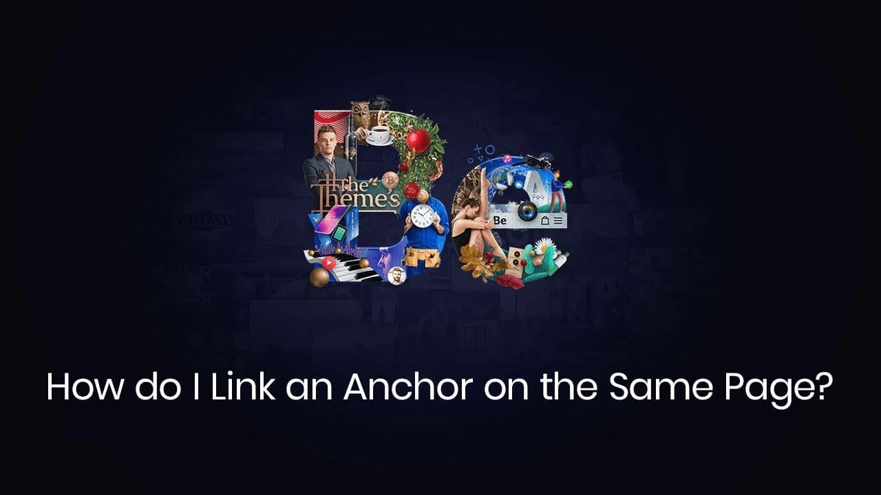 How do I link an anchor on the same page?