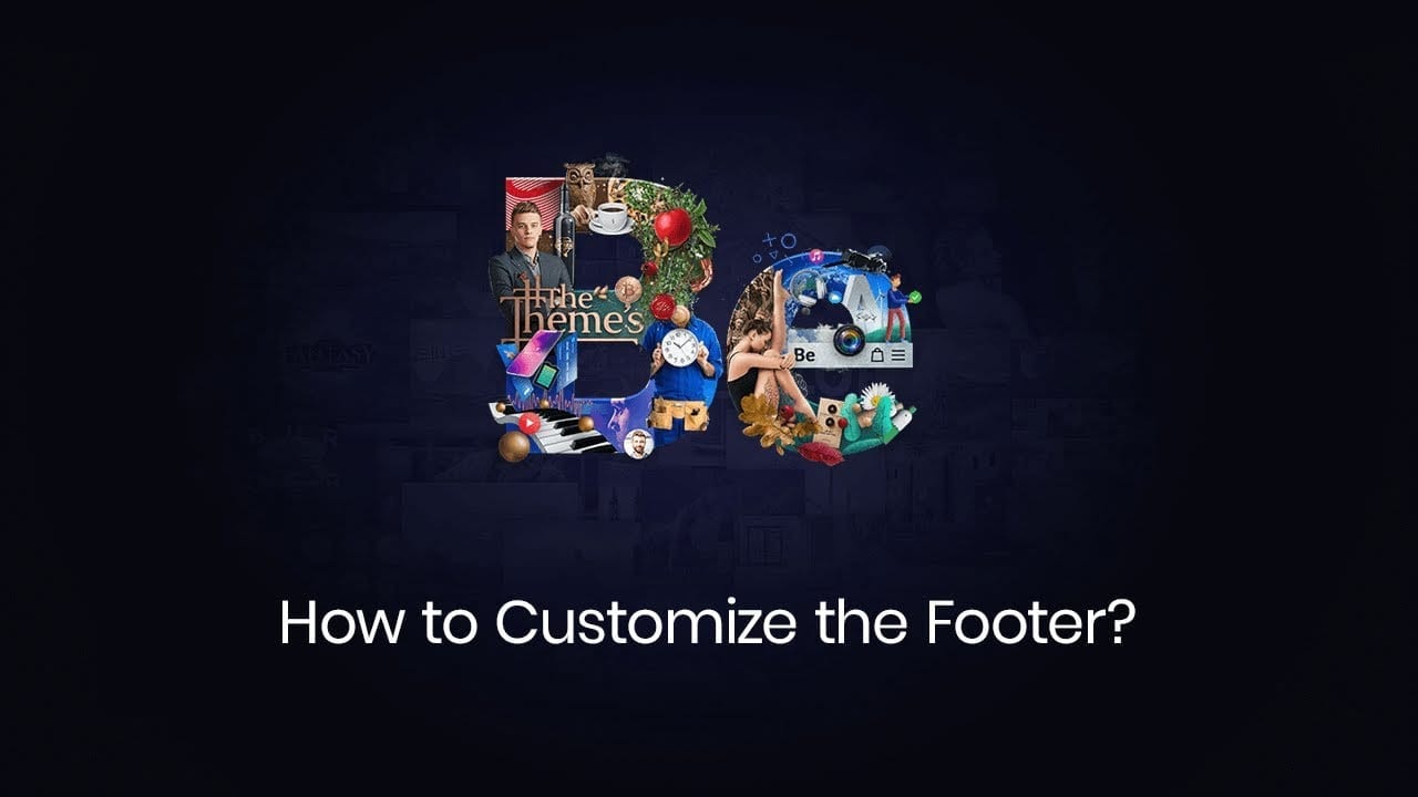 How to customize the footer?