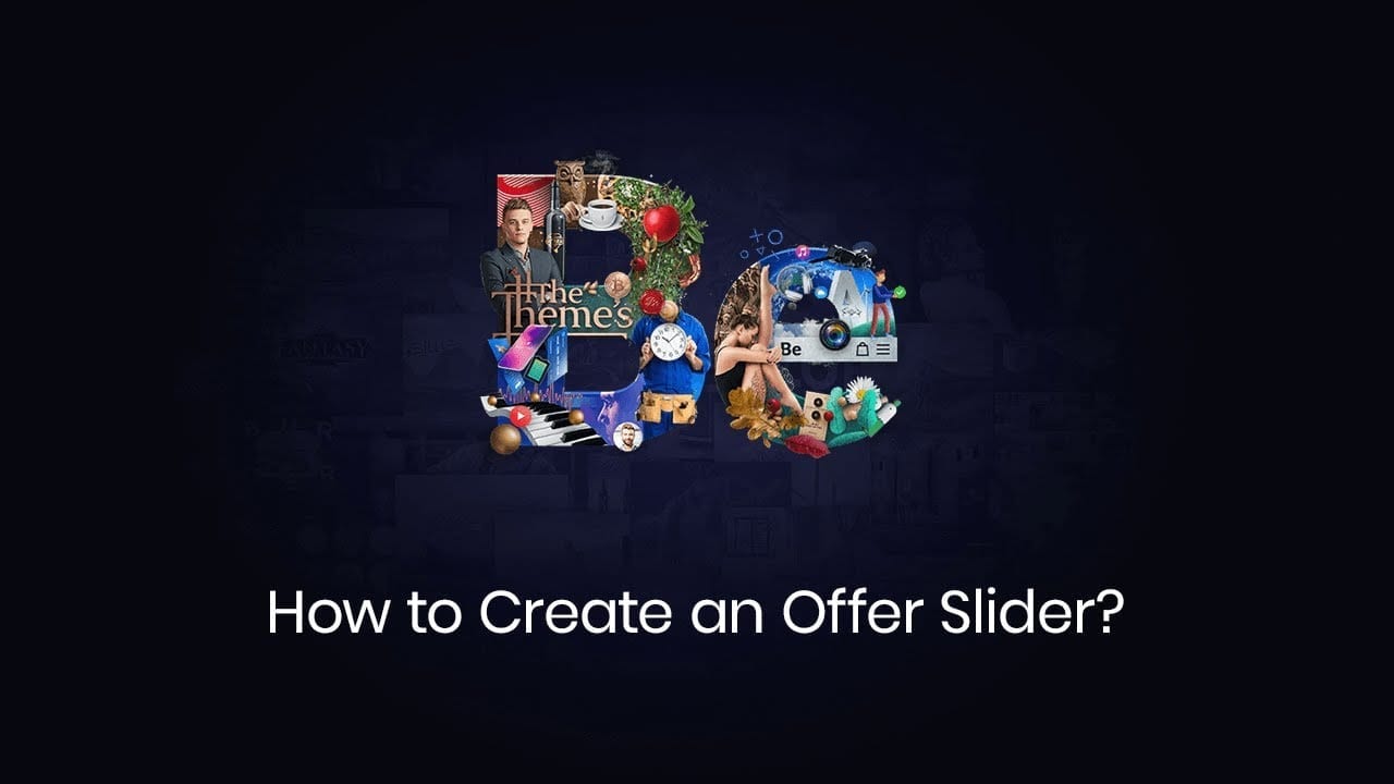 How to Create an Offer Slider?