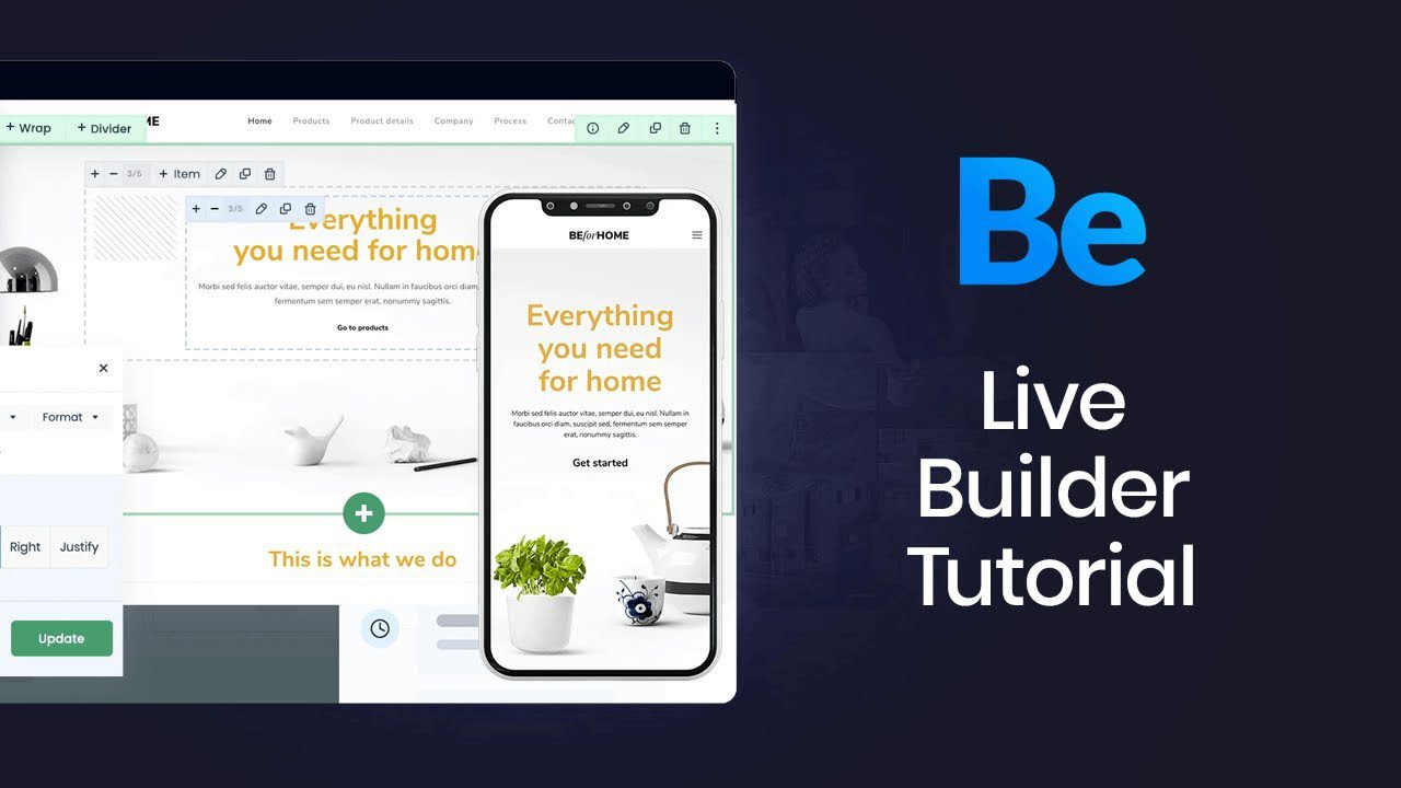 How to use Muffin Live Builder