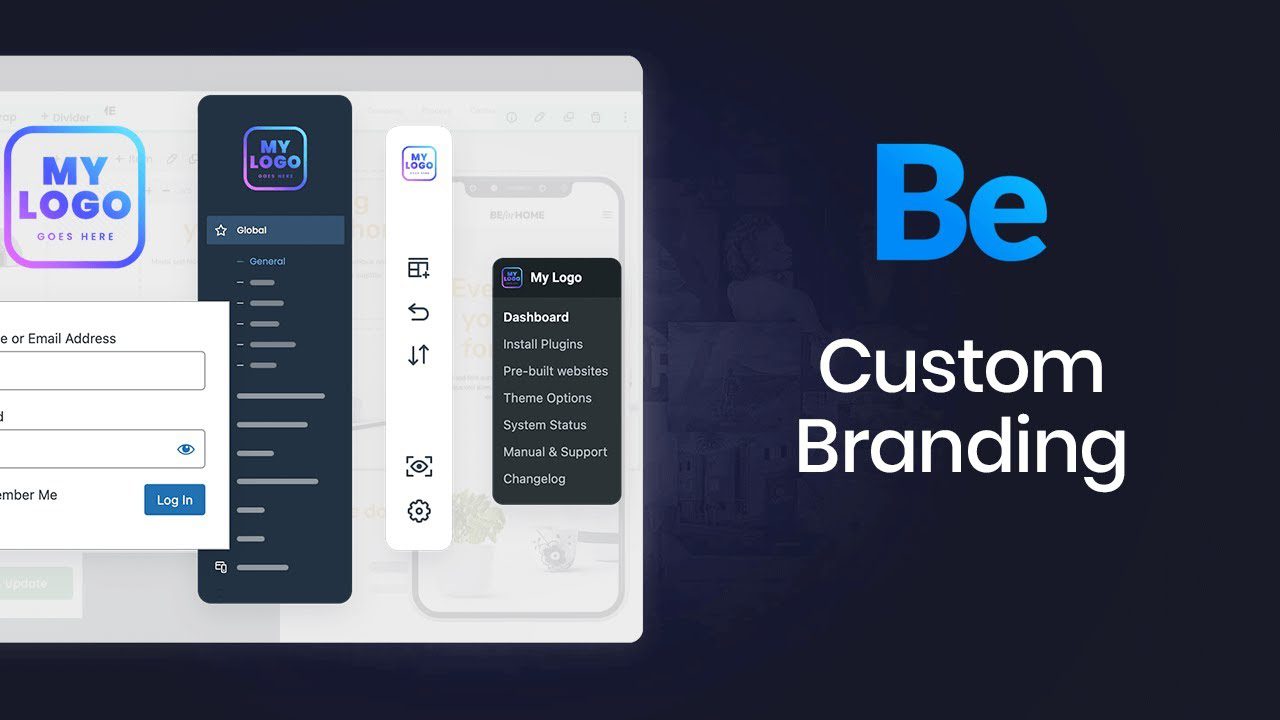 How to Rebrand Be and WP Admin with the BeCustom Branding Tool?