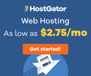 HostGator hosting $2.75/month